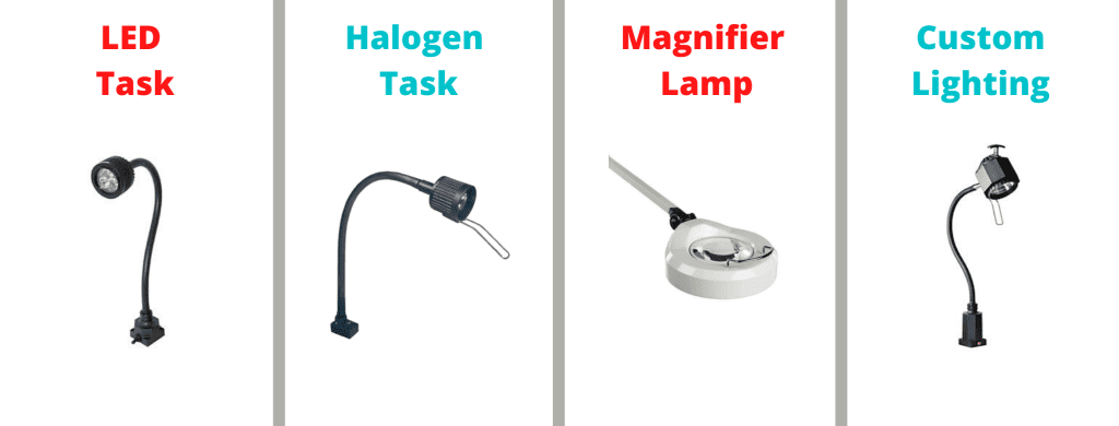 Task Lighting Options.