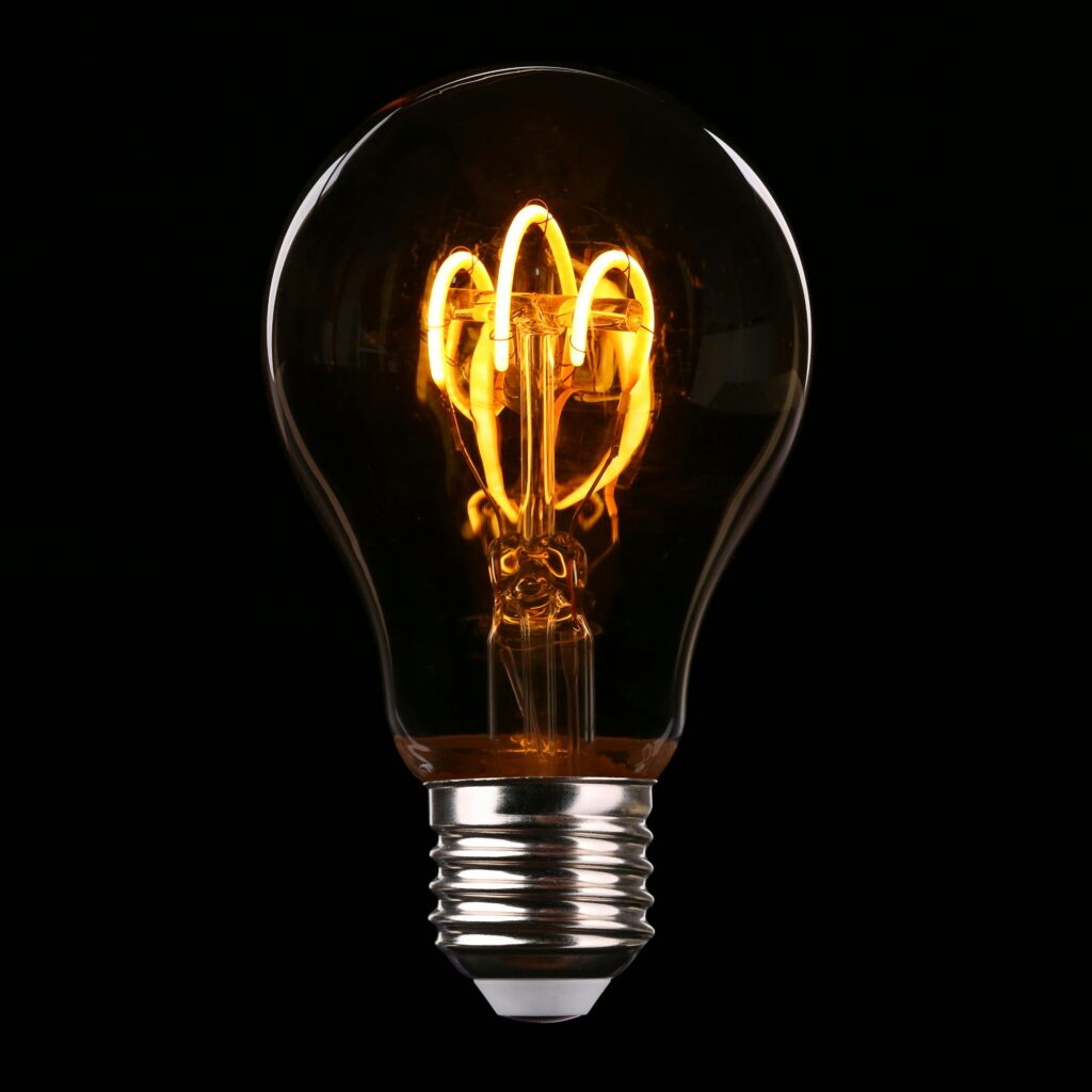 Picture of a light bulb
