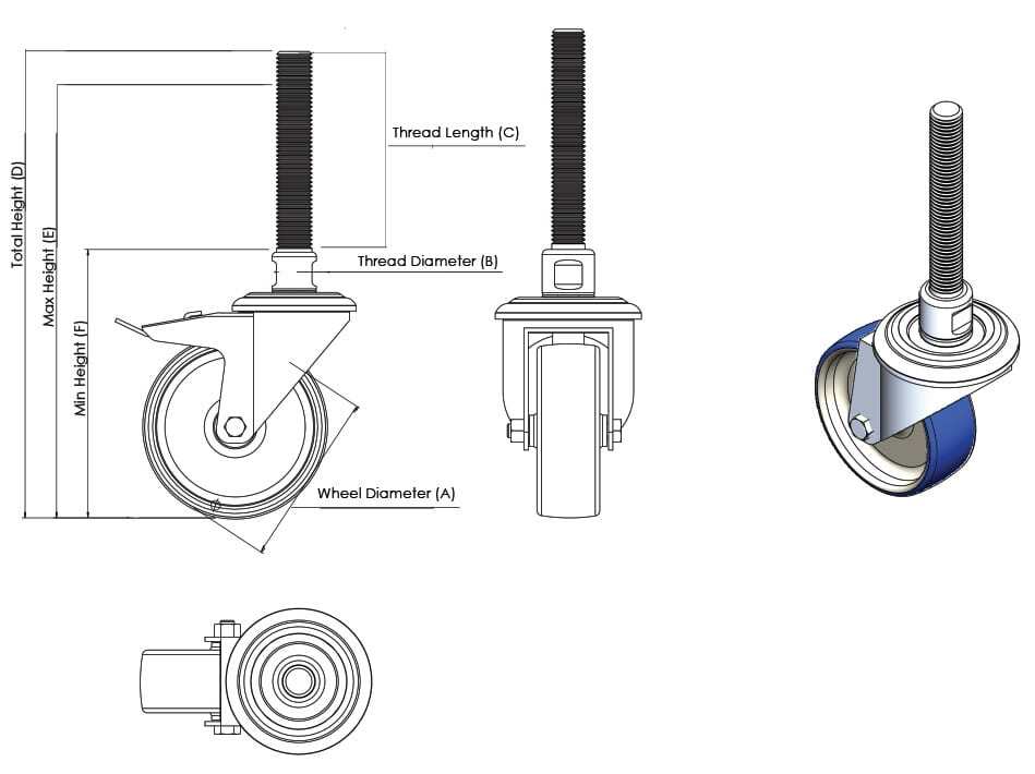Exploded-Drawing-Brake-B