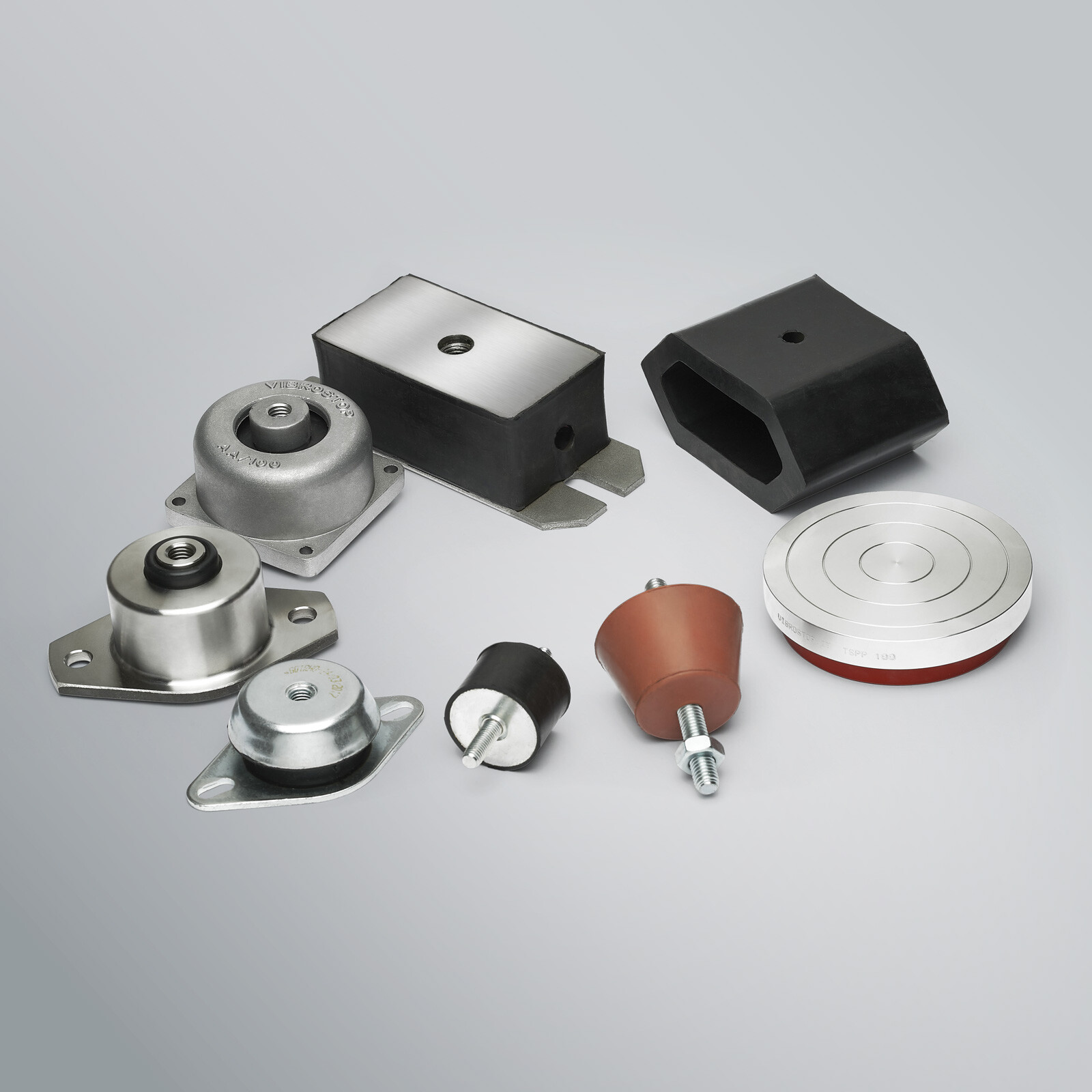 Vibrostop Rubber Vibration Isolators - Sunnex